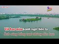 thuyền hoa karaoke tone nữ beat chuẩn nhạc sống tùng bách