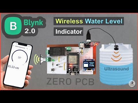 IoT based water level monitoring system with ESP32 Blynk and ultrasonic sensor