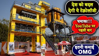 Bauma Conexpo India 2023: Batch Mixing Plant | Asphalt Mixing Plant India