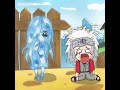 Minato uses Reaper Death Seal on Jiraiya - Naruto Chibi Animation