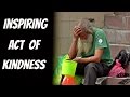 Helping a hard working old man - Helping the homeless 2016