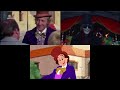 Willy Wonka's Chocolate Factory (1971/2005/2017) side-by-side