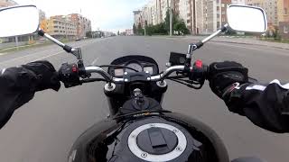 Динамика Suzuki GSR400 в городских условиях