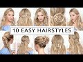 10 HAIRSTYLES for New Year's eve party, holidays ❤ Quick and easy hair tutorial 10 HAIRSTYLES for New Year's eve party, holidays ❤ Quick and easy hair tutorial