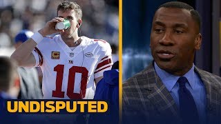 Skip and Shannon react to reports that Eli Manning will start Week 14 vs Dallas | UNDISPUTED