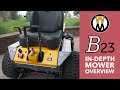 The Walker B23 Mower - Power, Agility, Traction, and Beautiful Cut