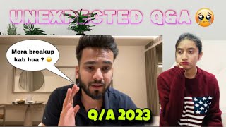 Reaction on: Mera Break Up Kab Hua ? Q&A 2023 |Elvish Yadav🥵 #elvishyadav #elvisharmy #systummm