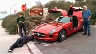 Mercedes-Benz SLS AMG Gullwing 2009 | The Re-making of Rendezvous | Performance | Drive.com.au