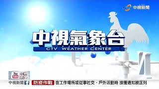 【李琹氣象報報】各地天氣晴朗炎熱 戶外活動防曬多喝水│中視晨間氣象 20220412