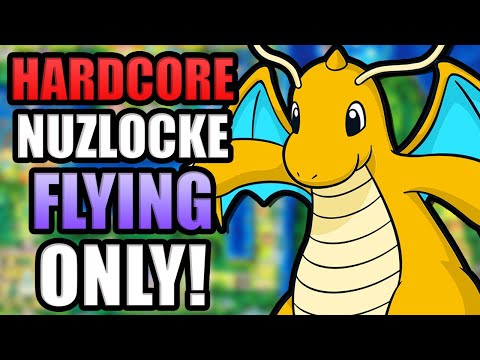 Pokémon FireRed Hardcore Nuzlocke - Flying Types Only! (No items, no overleveling)
