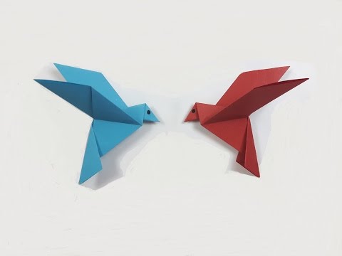 How to make a paper Bird? (easy origami) How to make a paper Bird? (easy origami)