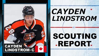 CAYDEN LINDSTROM Highlights | 2024 NHL Draft