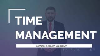 Seminář: Time management, 30.1.2020