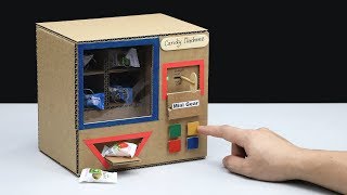 4 Different Candy Vending Machine DIY at Home