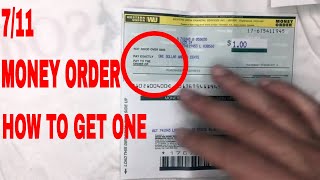 ✅ How To Get A Money Order From 7/11 🔴