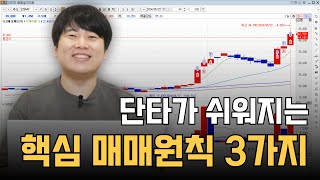 단타가 쉬워지는 핵심 매매원칙 3가지 [대왕개미 홍인기]