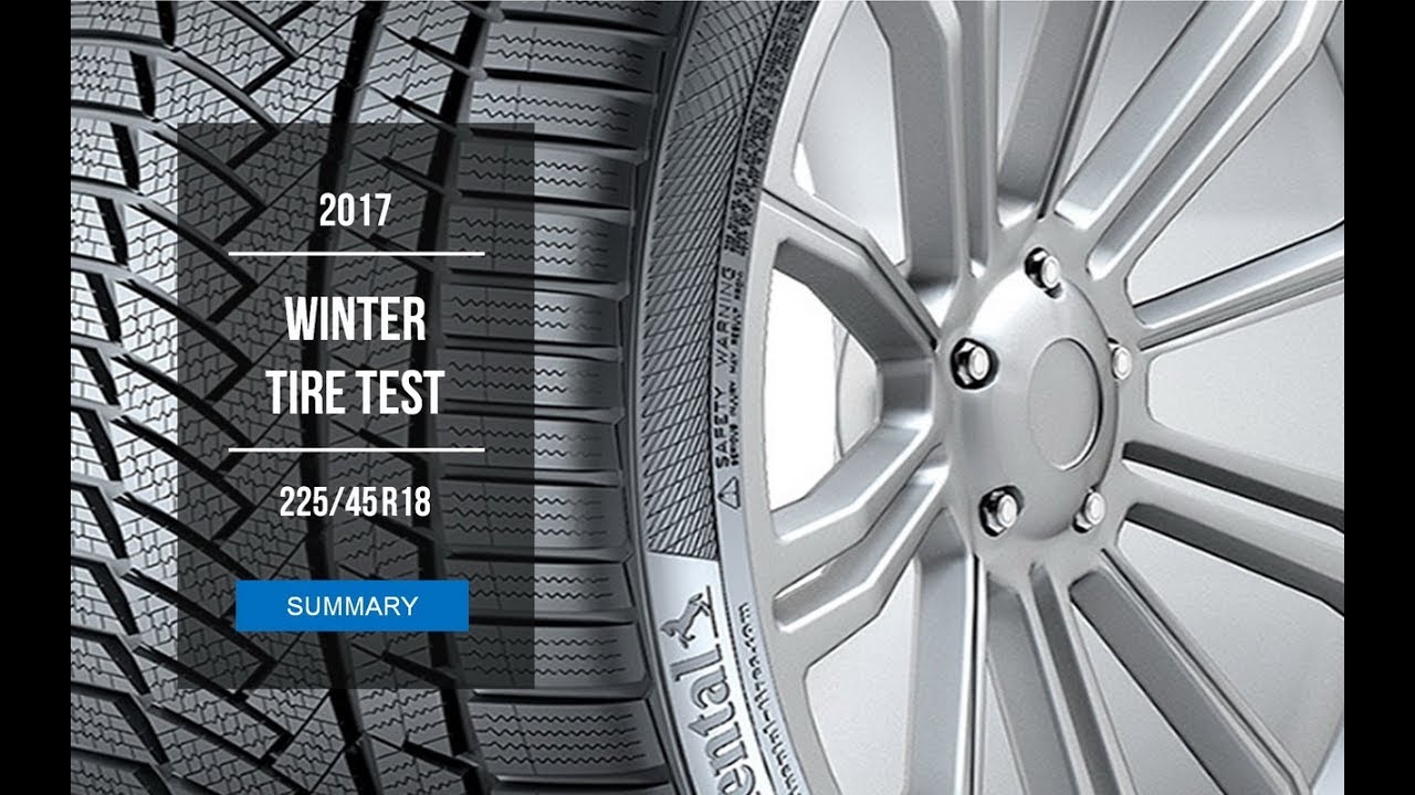 2017 Winter Tire Test Results | 225/45 R18 - YouTube