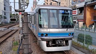 東京メトロ東西線07系07-101F各駅停車三鷹行き荻窪駅到着(2023/6/1.)