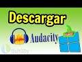 📥 Cómo DESCARGAR Audacity  para PC en ESPAÑOL ▶ Instalar Audacity Windows 10 Usitility1