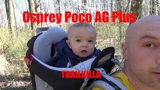 Unboxing and FULL TEST baby Backpack carrier OSPREY POCO PLUS