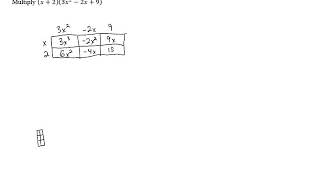 Multiplying Polynomials - Problem 3