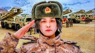 We are omnipotent female soldiers of the Xinjiang Military Region