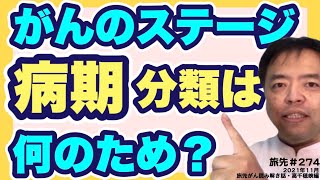 がんのステージ病期分類は何のため？・旅先＃274