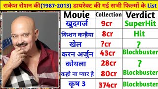 Director Rakesh Roshan (1987-2023) All Movie List || Director Rakesh Roshan Ki Sabhi Film List