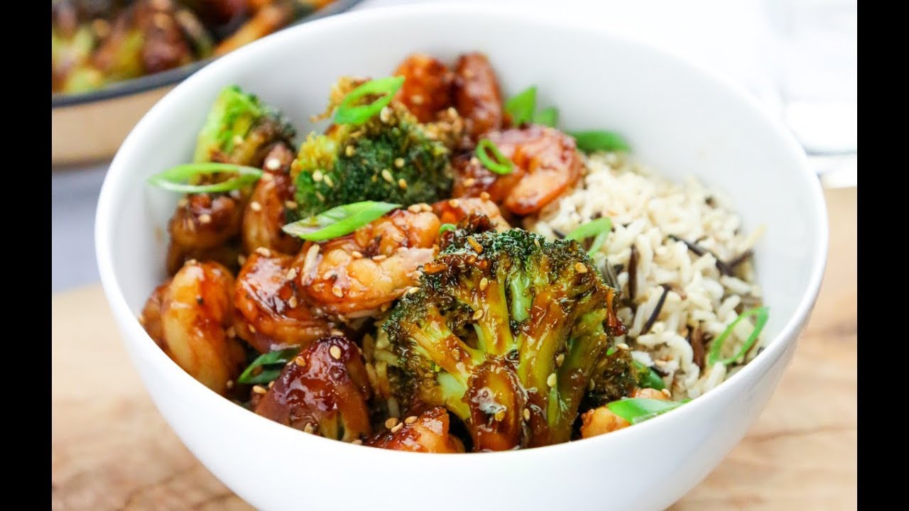 Easy Shrimp And Broccoli Stir Fry - YouTube