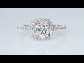 1.24ct round brilliant diamond halo engagement ring gia cert i vs2 appr $13k $4750