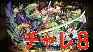 【パズドラ】チャレ8(固定チーム)に挑戦【安定攻略】