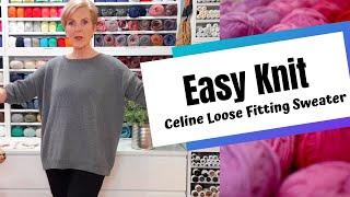 2. Easy Knit - Loose Fitting Sweater - Celine 691