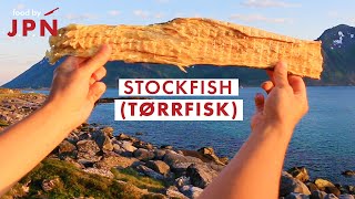 Stockfish (Tørrfisk) in Lofoten, Norway