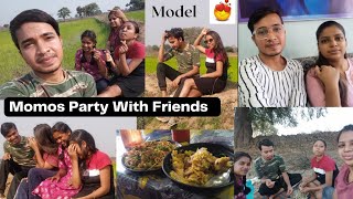 Picnic With Friends🤤 momo party | Prashant Nishad | Kanker, Chhattisgarh