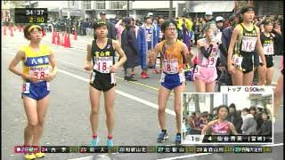 2017全国高校女子駅伝(第二中継所)