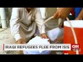 iraqi refugees flee from isis