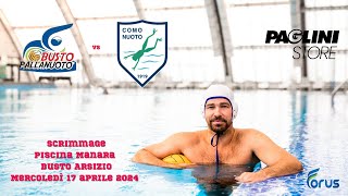 Scrimmage Busto Pallanuoto vs Como Nuoto Recoaro