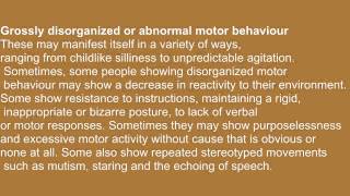 Schizophrenia spectrum and other psychotic disorders, what are they?