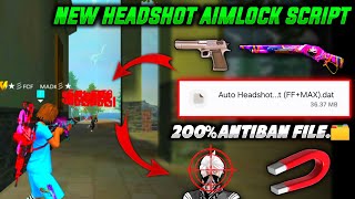 Free Fire Auto Headshot Config File🎯🌠 Macro Aimbot + No Recoil Regedit ‼️ Antiban VIP Script 👽