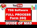 #1 FILING OF 26 Q RETURN THROUGH WEB E TDS SOFTWARE| THROUGH WEBTEL | (IN HINDI)