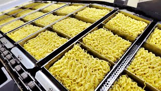 COMO se HACEN los FIDEOS INSTANTÁNEOS🍜| Como se FABRICAN las SOPAS INSTANTÁNEAS MARUCHAN