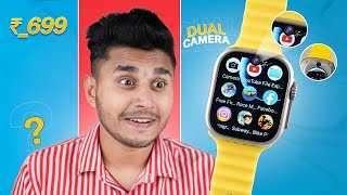 New 4G Android Smartwatch With Dual HD Camera|| 10MP+4MP⚡️|| Video Calling, Face Unlock||S9 Ultra 4G