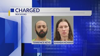 Rockford Police arrest two people after finding oxycodone and loaded guns in car