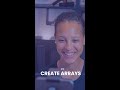 JavaScript for beginners: Create arrays - #shorts