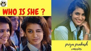 Priya Prakash Varrier Funny video | Priya Prakash Varrier Is My Valentine ?| प्रिया प्रकाश वारियर