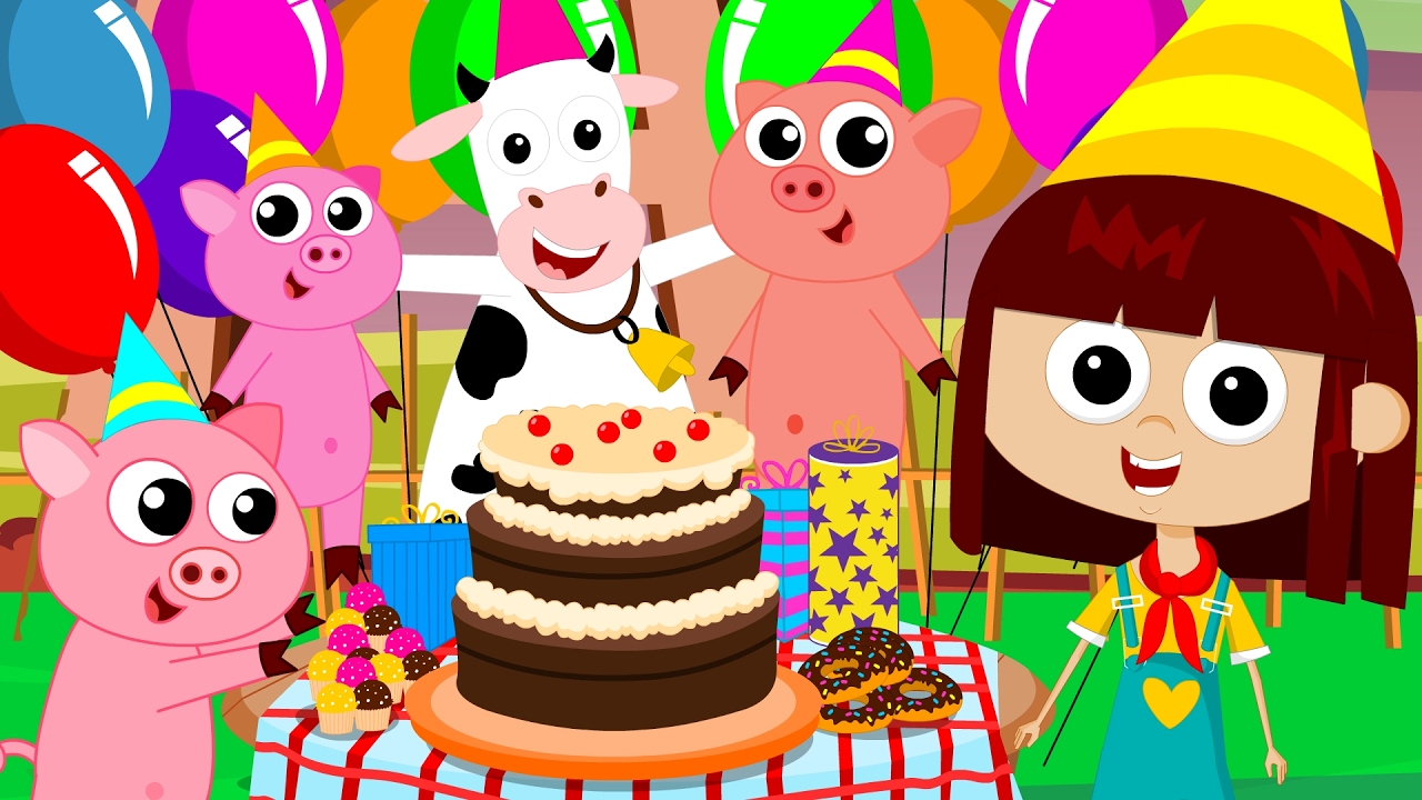 Happy Birthday Song | B'day Song | Party Song | Nursery Rhymes ...