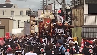 令和四年9月17日 岸和田だんじり祭り 宵宮 曳き出し〜ラスト/カンカン場