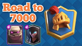 テンプレゴレで7000到達! / Road to 7000 with Classic Golem Lightning!