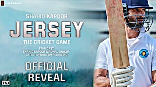 Jersey Trailer | Shahid Kapoor Official Look Reveal Letest | New Bollywood Movie #shahidkapoor