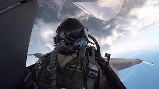 Inside F-16 Demo with Cockpit Audio